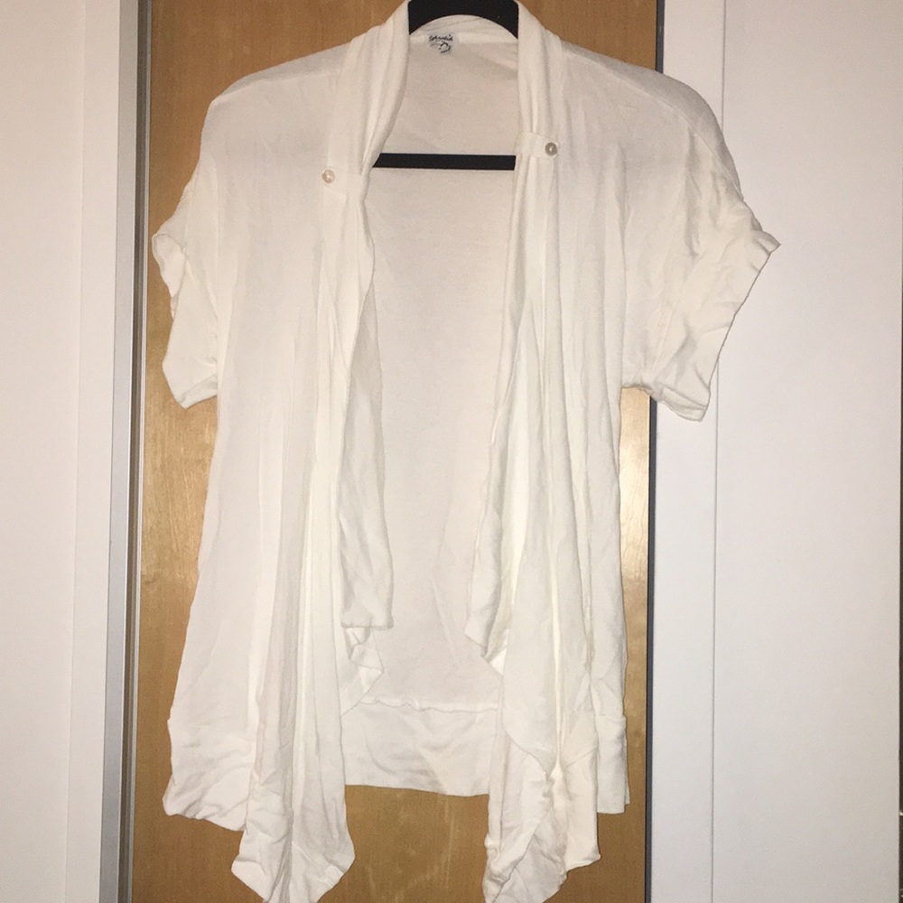 Splendid short sleeve sweater